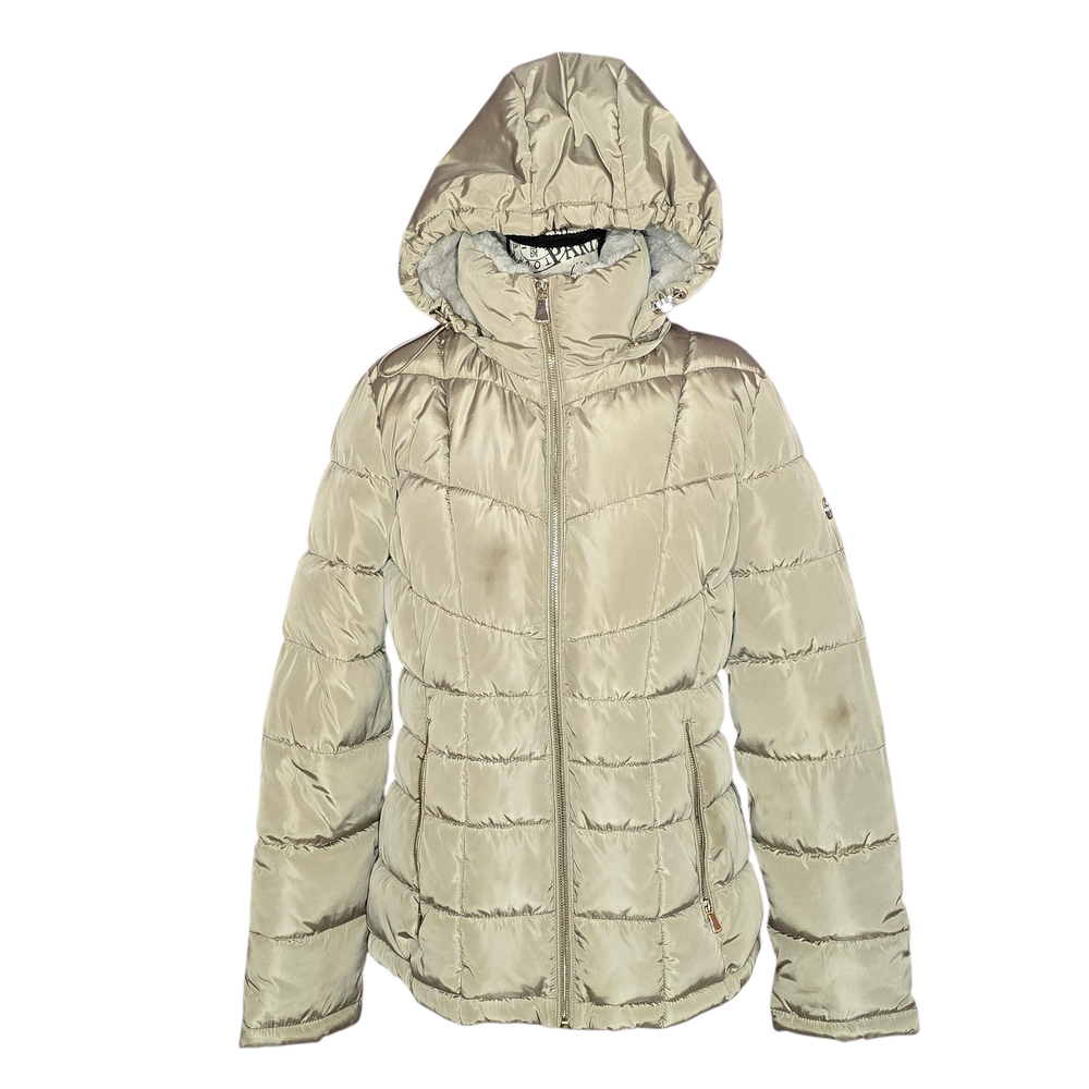 Calvin Klein Women's Puffer Jacket - Tan